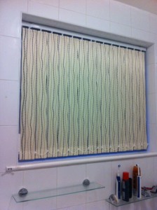 Bathroom Vertical Blind In Warrington
