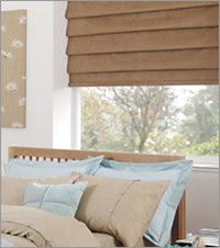 Bedroom Roman Blinds