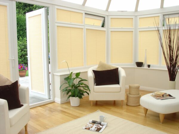 Pleated Inspirations Barley Conservatory Blinds
