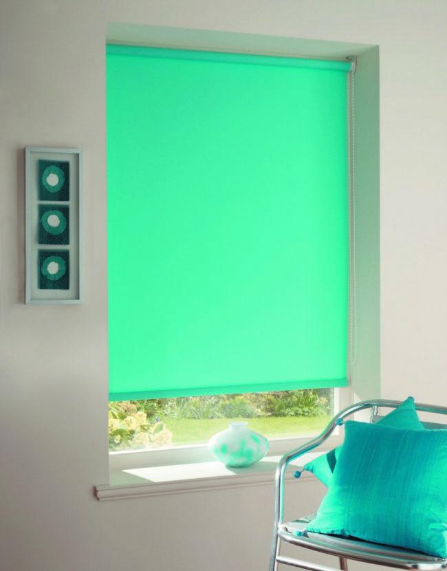 Roller Carnival Aqua Blinds