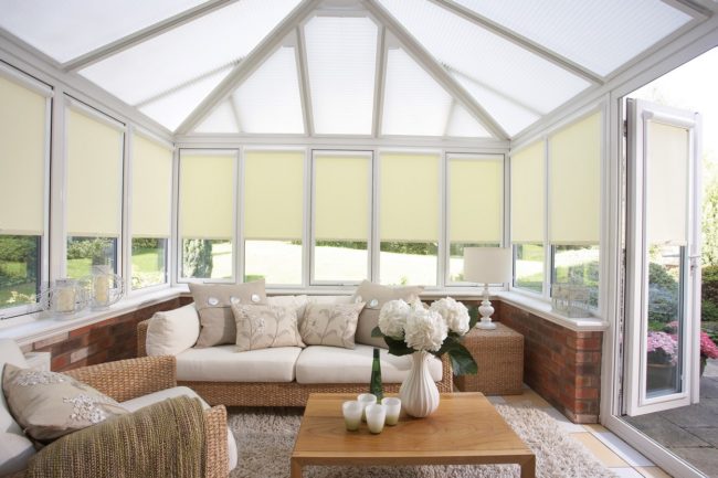 Vanilla Roller Carnival Blinds