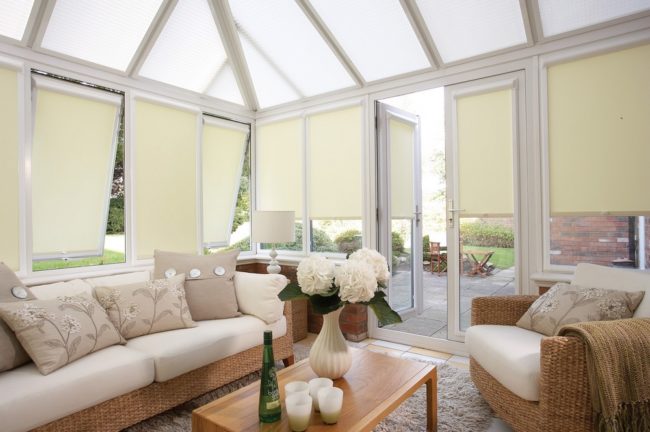 Roller Carnival Vanilla Blinds