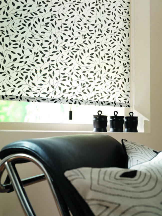 Roller Chatsworth Black Blinds