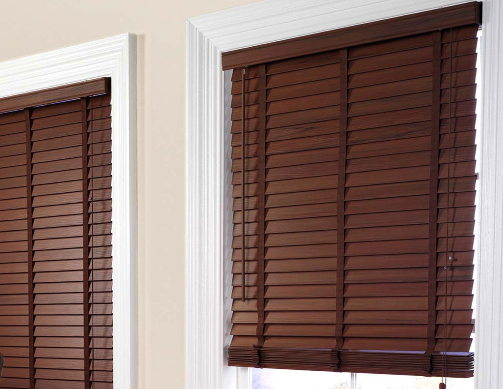 Faux Wood Blinds - Faux Wood is the New Wood!