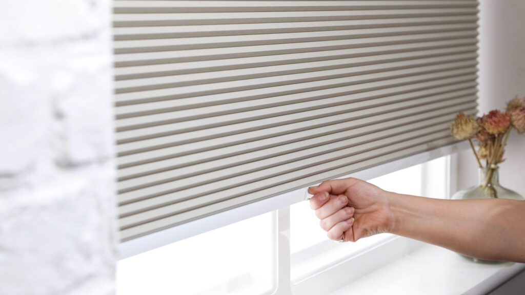 Electric Pleated Blinds for your Conservatory from Expression Blinds