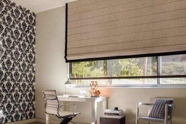 ceiling mounted blinds