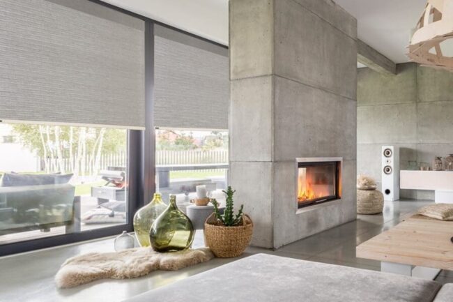 window covering options for sliding glass doors